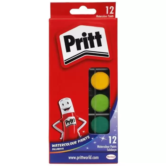 Pritt Sulu Boya Küçük Boy 12 Renk 1048082