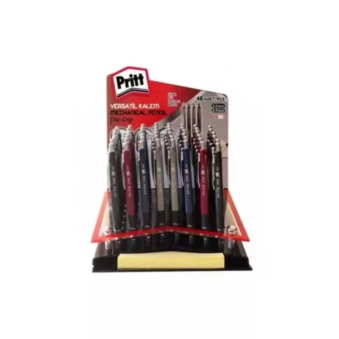 Pritt Versatil Kalem Trio Grip 0.5-0.7 Mm ( 56 Lı Stand )