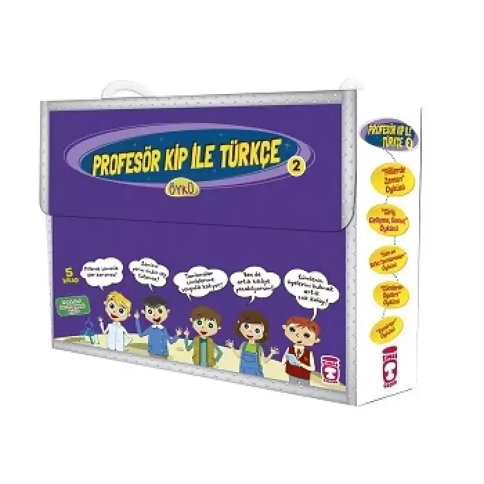 Profesör Kip İle Türkçe 2 Set - (5 Kitap)