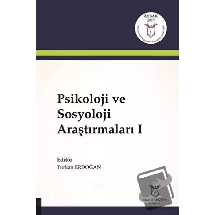 Psikoloji ve Sosyoloji Araştırmaları 1