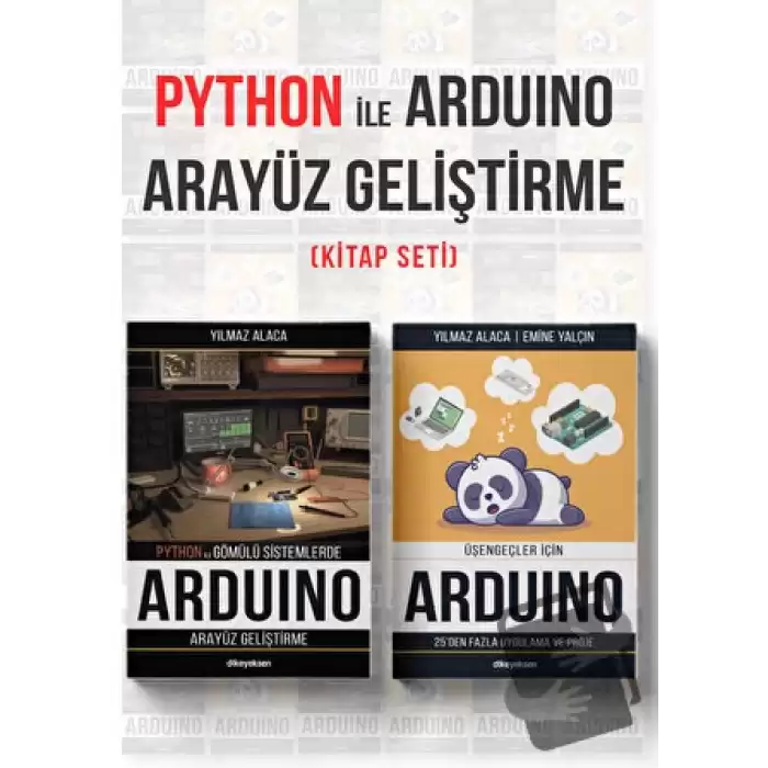 Python ile Arduino için Arayüz Geliştirme Seti (2 Kitap)
