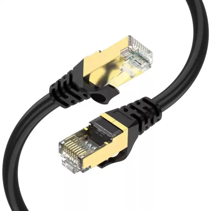 Qgeem Qg-Ot0620 20Mt Cat6 Cu Awg24-7 Utp Siyah Network Kablosu