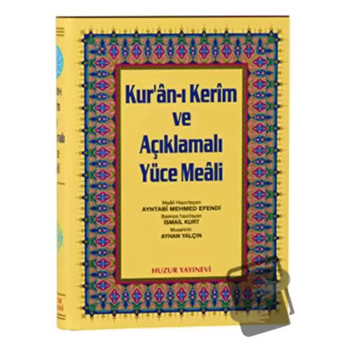 Rahle Boy Kur’an-ı Kerim ve Açıklamalı Yüce Meali (Ciltli)