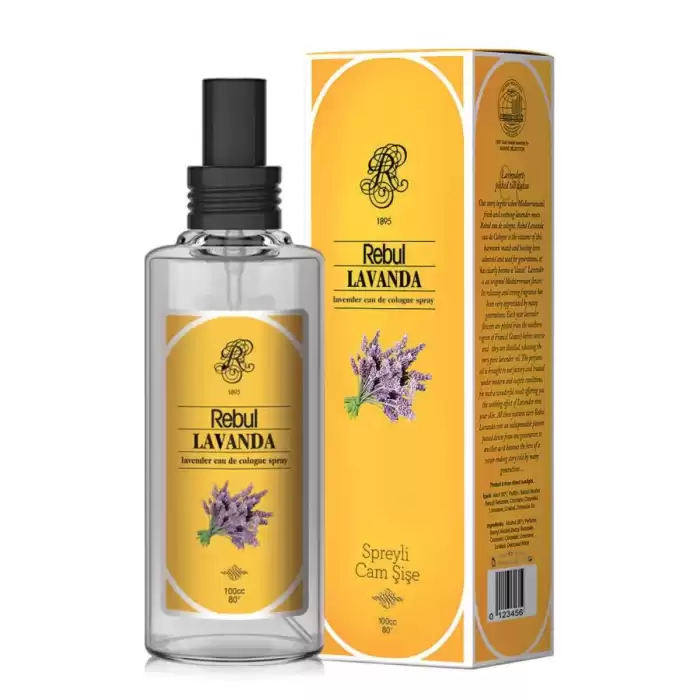 Rebul Lavanta 100 Ml Spreyli Kolonya