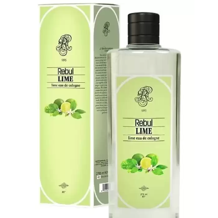 Rebul Lime  250 Ml Kolonya Cam Şişe