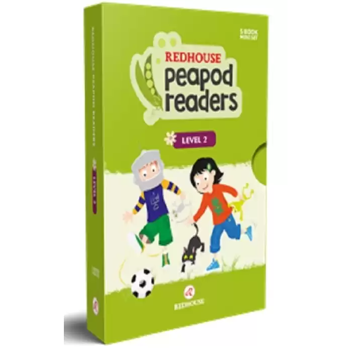 Redhouse Peapod Readers İngilizce Hikaye Seti 2 Kutulu Ürün