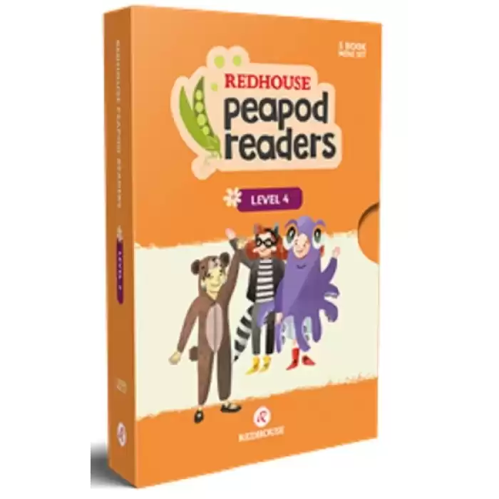 Redhouse Peapod Readers İngilizce Hikaye Seti 4 (Kutulu Ürün)