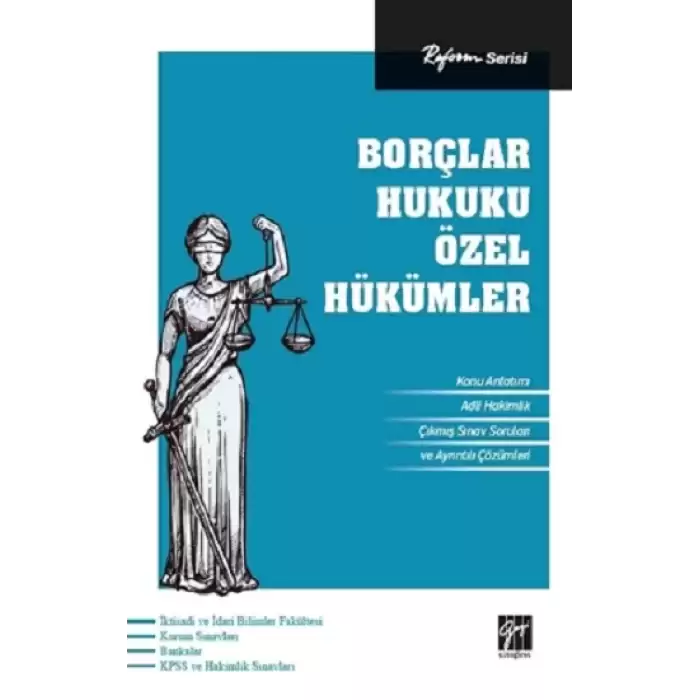 Reform Serisi Borçlar Hukuku Özel Hükümler