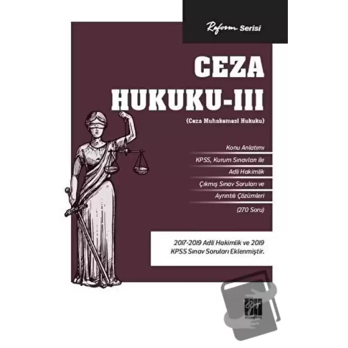 Reform Serisi Ceza Hukuku - 3