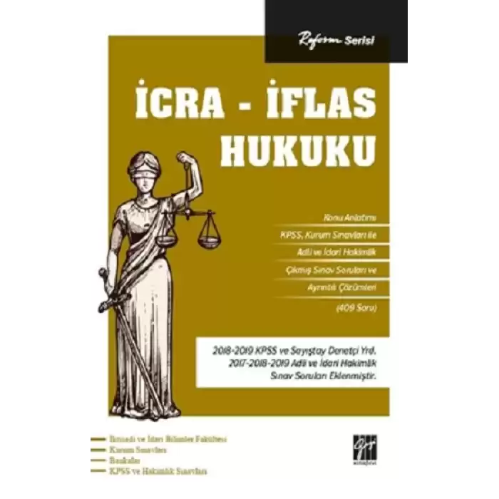 Reform Serisi İcra - İflas Hukuku