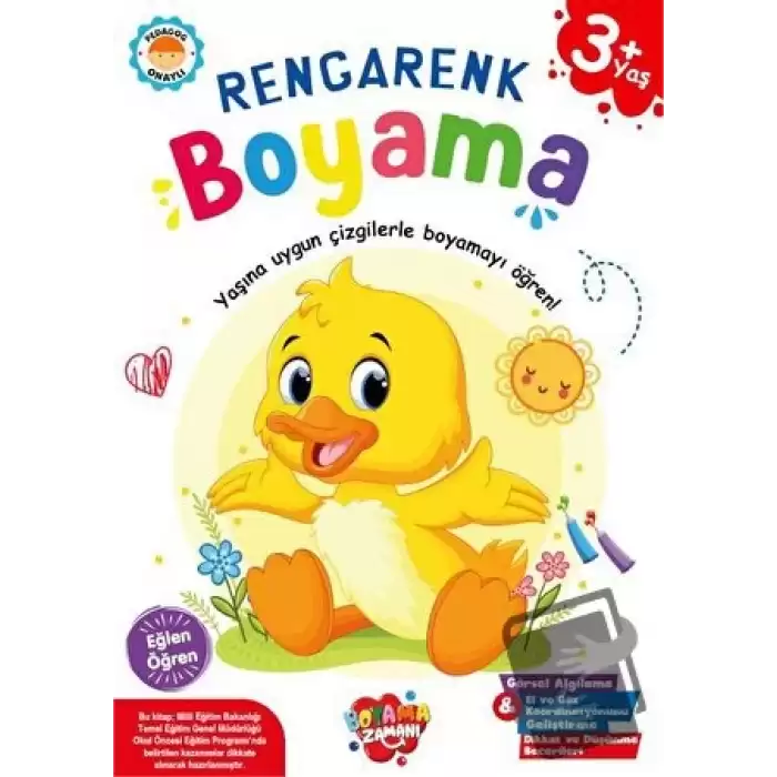 Rengarenk Boyama 3 Yaş