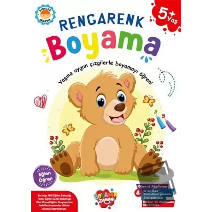 Rengarenk Boyama 5 Yaş