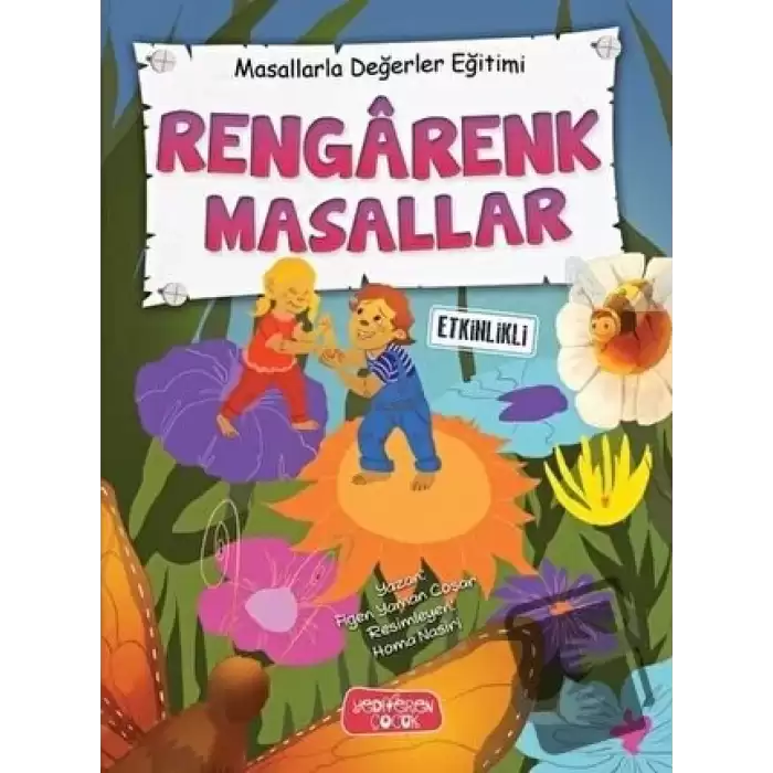 Rengarenk Masallar - Masallarla Değerler Eğitimi (Ciltli)