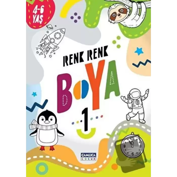 Renk Renk Boya 1 (4-6 Yaş)