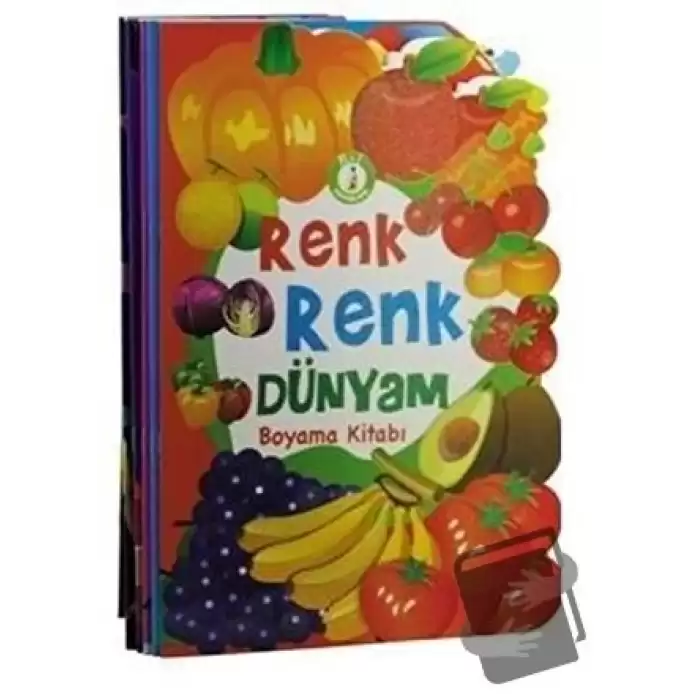 Renk Renk Dünyam Boyama Kitabı Seti 5 Kitap