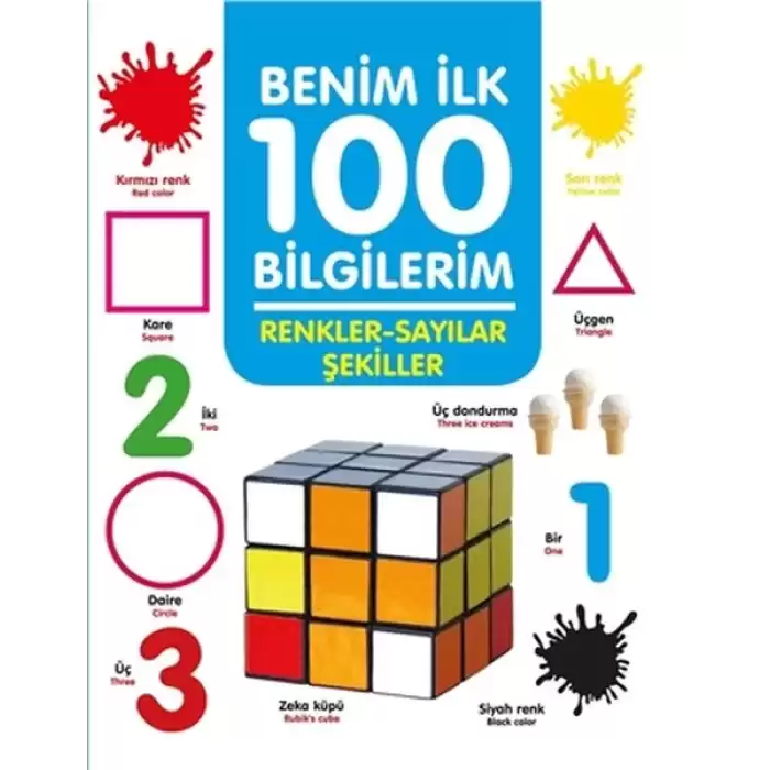 Renkler-Sayılar-Şekiller - Benim İlk 100 Bilgilerim