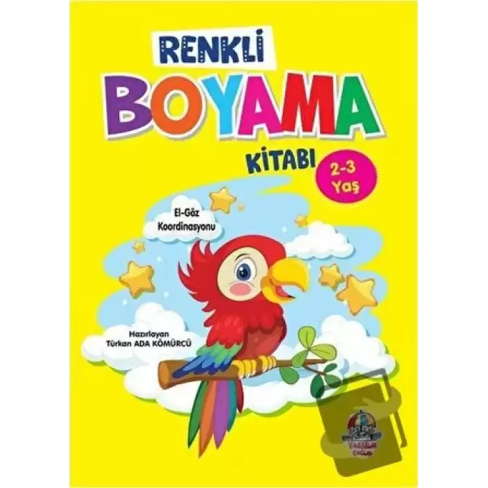 Renkli Boyama Kitabı (2-3 yaş)