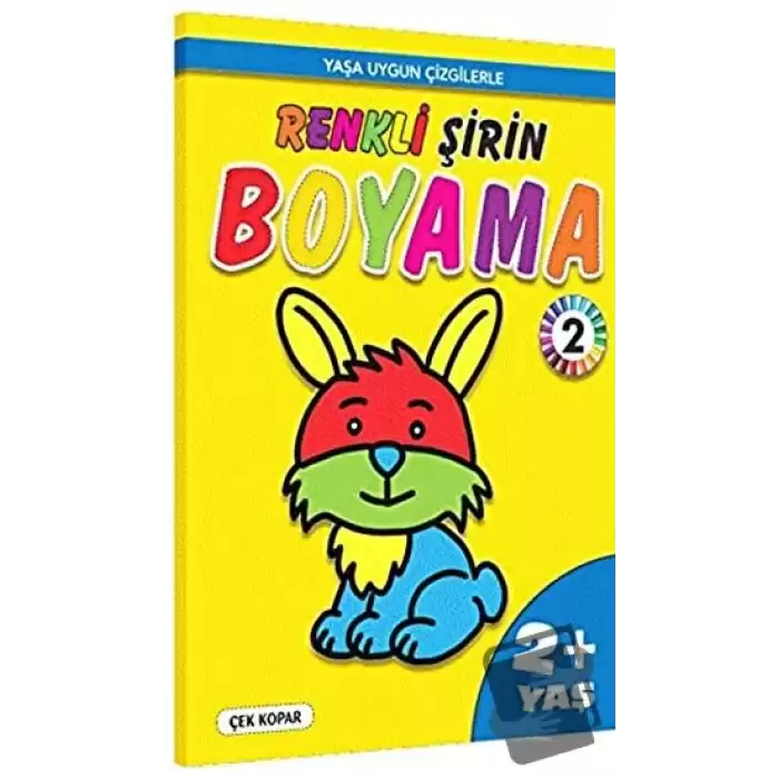 Renkli Şirin Boyama 2 2+ Yaş