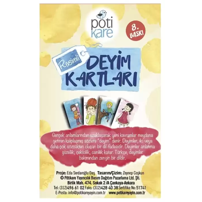 Resimli Deyim Kartları (Kutulu)