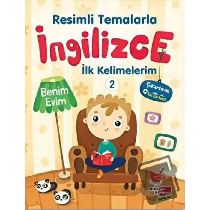 Resimli Temalarla İngilizce İlk Kelimelerim 2 - Benim Evim