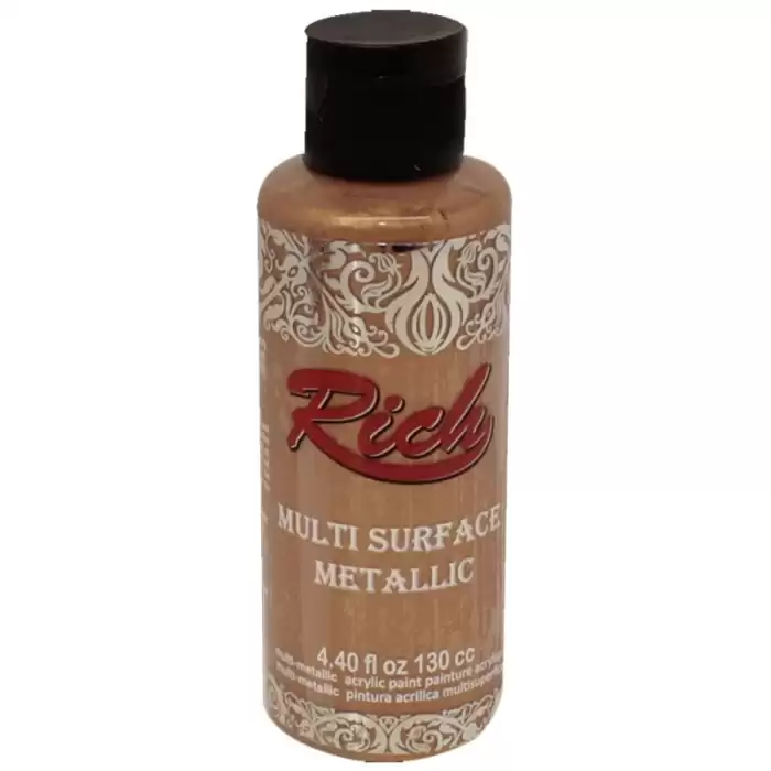 Rich Multi Sufrace Metalik Boya 120 Cc Bronz 6524