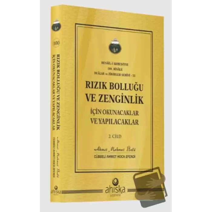 Rızık Bolluğu ve Zenginlik İçin Okunacak ve Yapılacaklar 2. Cilt