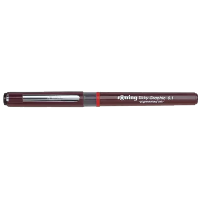 Rotring Çizim Kalemi Grafik Tikky 0,1 1904750 - 12li Paket