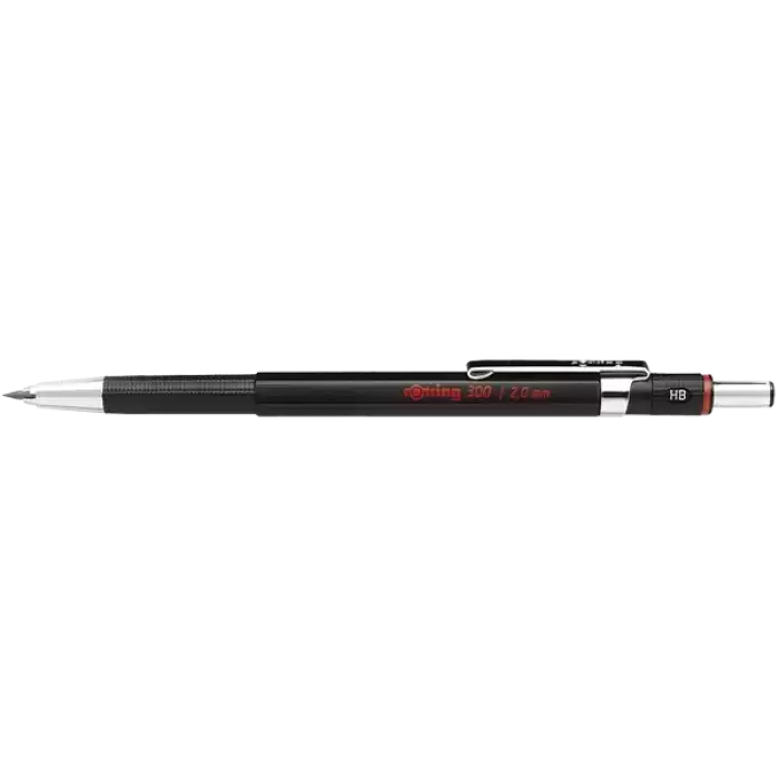 Rotring Versatil Kalem 300 2 Mm Siyah 1904729 - 10lu Paket