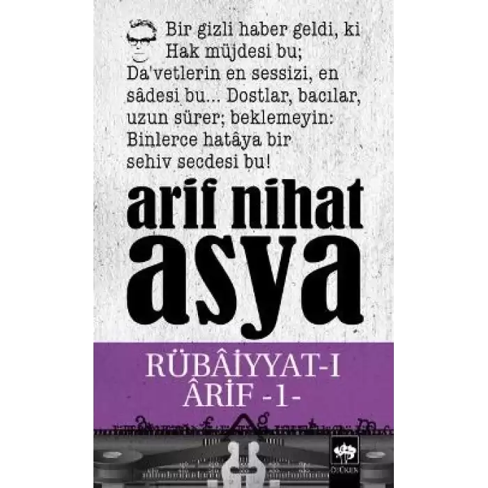 Rübaiyyat-ı Arif 1