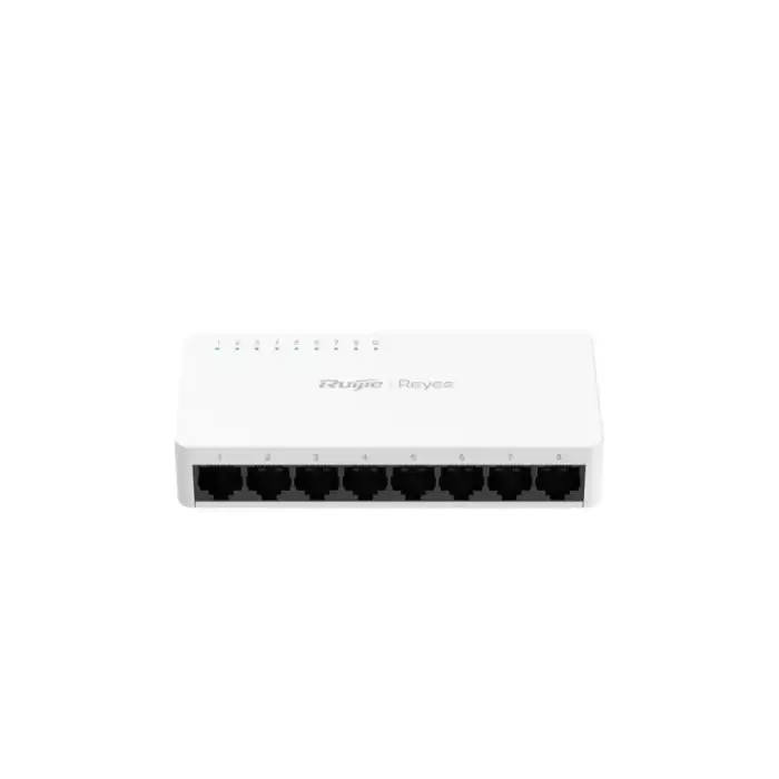 Ruijie Reyee Rg-Es08G-L 8 Port 10-100-1000 Mbps Yönetilemez Switch Plastik Kasa