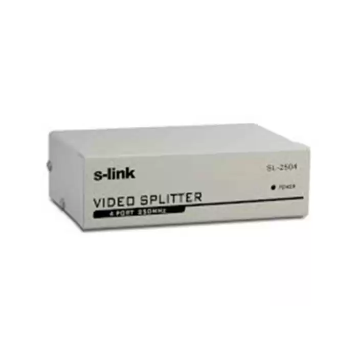 S-Link Sl-2504 4 Vga 250Mhz Monitör Splitter