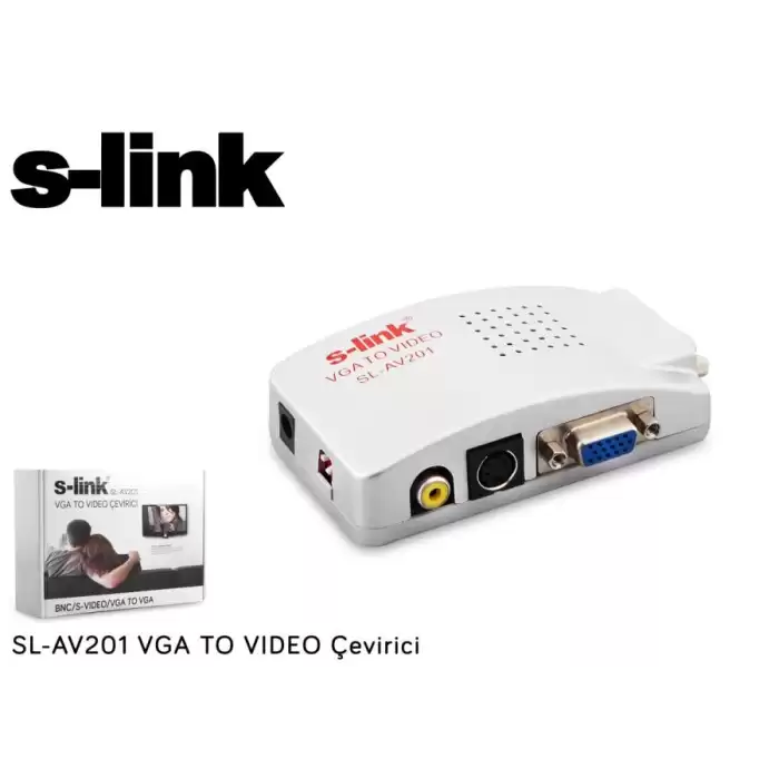 S-Link Sl-Av201 Vga To Video Converter