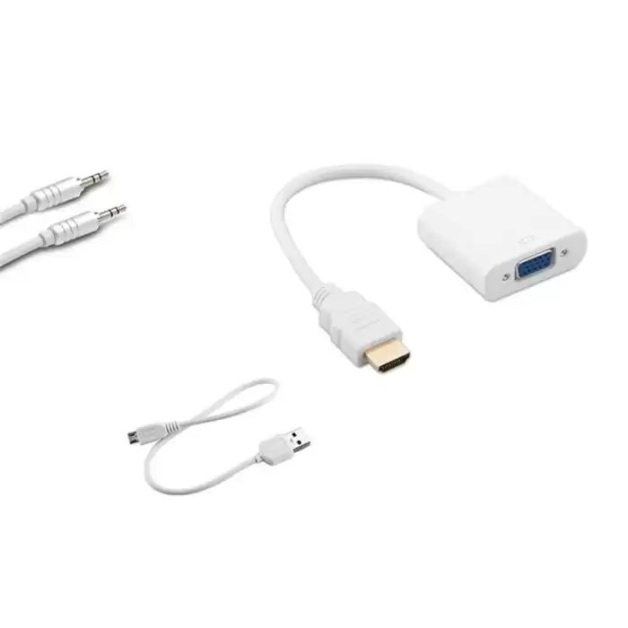 S-Link Sl-Hvs13 Hdmı Erkek To Vga Dişi + Audio Micro Usb Çevirici