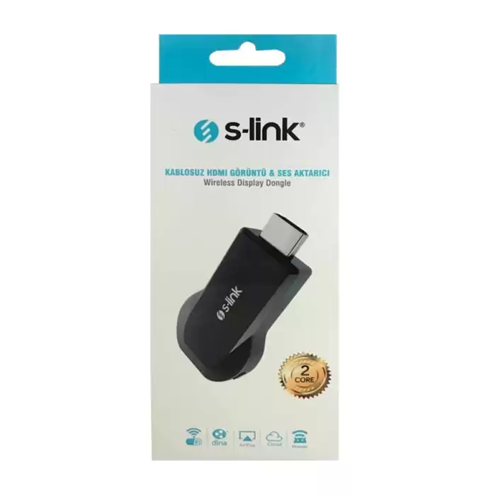 S-Link Sl-Wh25 Kablosuz Hdmı Görüntü+Ses Aktarıcı