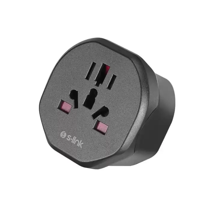 S-Link Sl-Wl07 Universal - İngiliz Çevirici Priz Adaptör