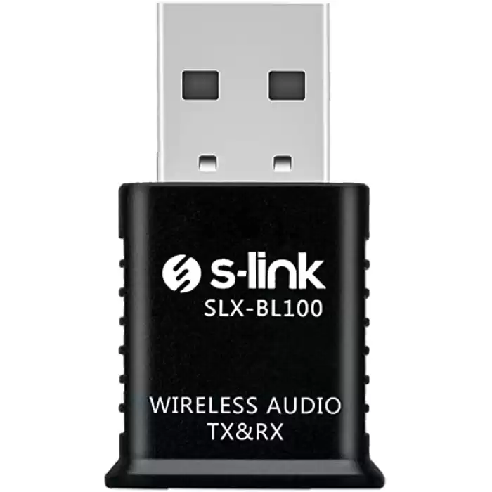 S-Link Slx-Bl100 2 İn 1 Bluetooth Music 3.5 Jack Receiver - Transmitter