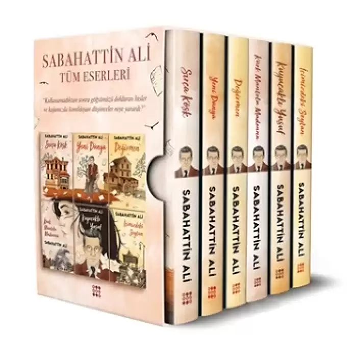 Sabahattin Ali Tüm Eserleri -6 Kitap Kutulu Set