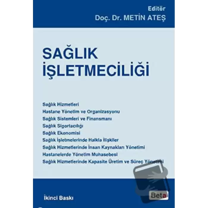 Sağlık İşletmeciliği (Ciltli)