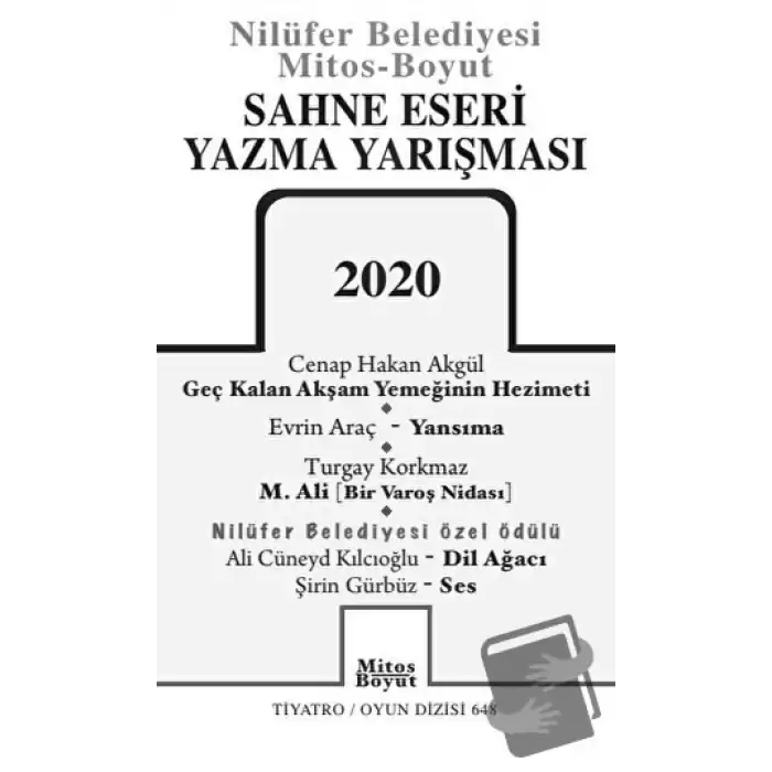 Sahne Eseri Yazma Yarışması 2020