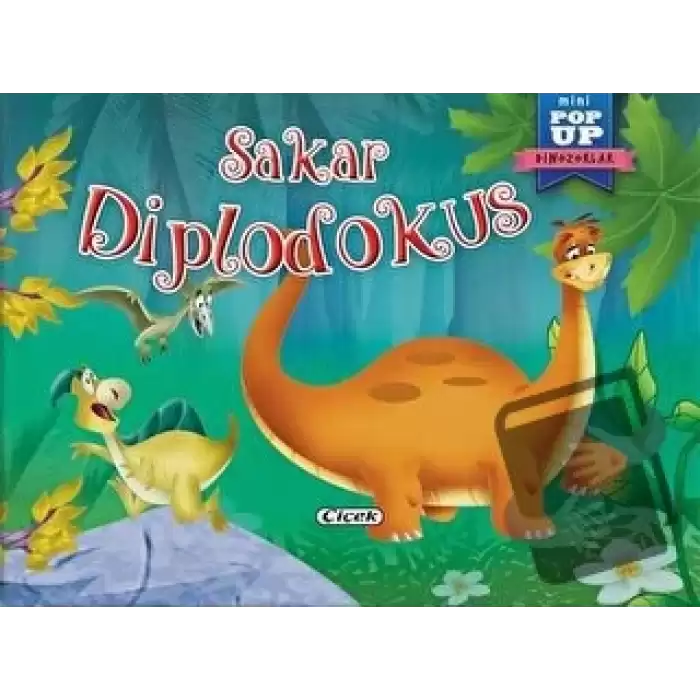 Sakar Diplodokus - Mini Pop-Up Dinozorlar