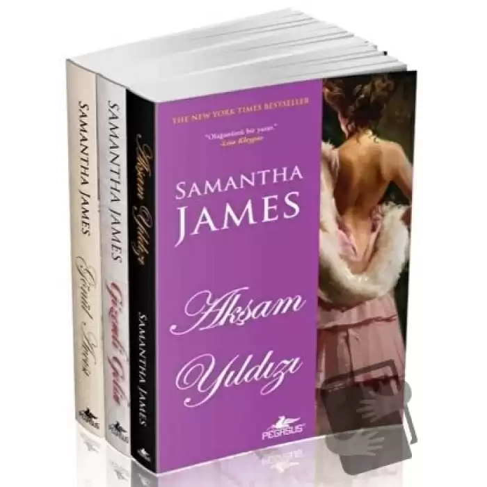 Samantha James Romantik Kitaplar Serisi Takım Set (3 Kitap)