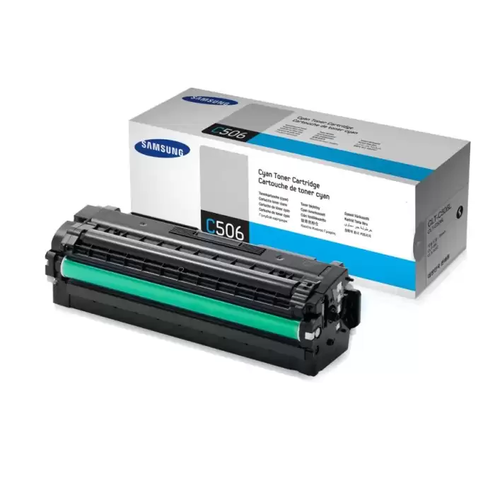 Samsung C506L Cyan Mavi 3.500 Sayfa Toner Su040A