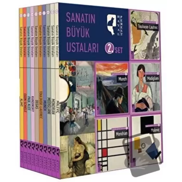 Sanatın Büyük Ustaları 2.Set (10 Kitap Takım)