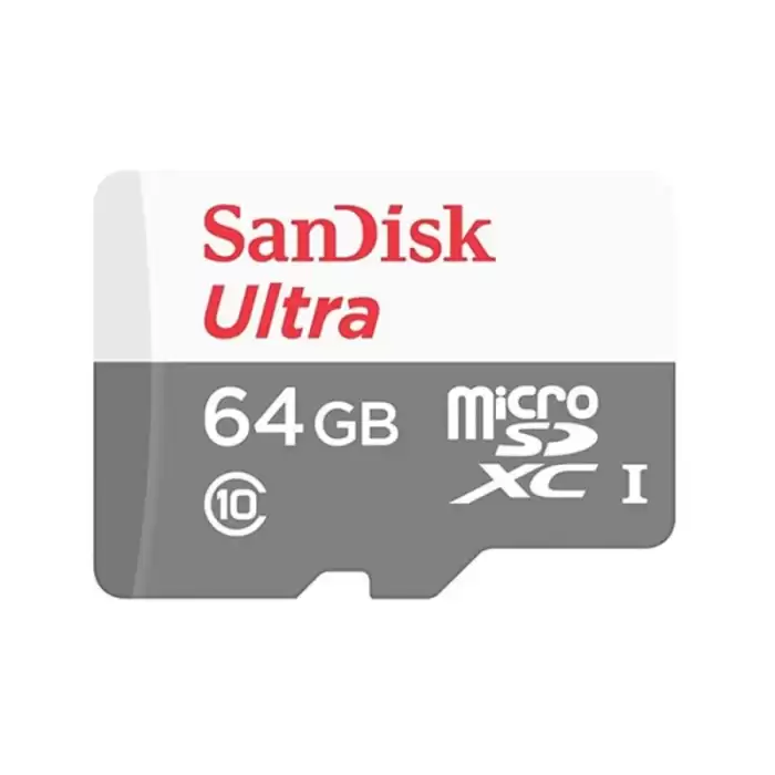 Sandisk 64Gb Sdsqunr-064G-Gn3Mn Ultra Microsdxc 64Gb 100Mb-S Class 10 Uhs-I Hafıza Kartı