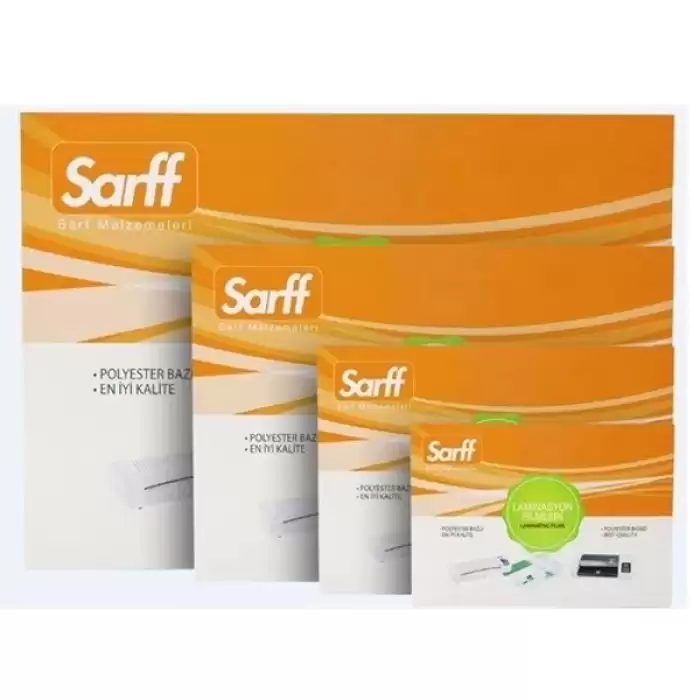 Sarff Laminasyon Filmi 85X115 125 Mıc 115309018 - 100lü Paket