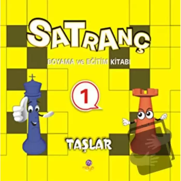 Satranç Boyama Kitabı 1 - Taşlar