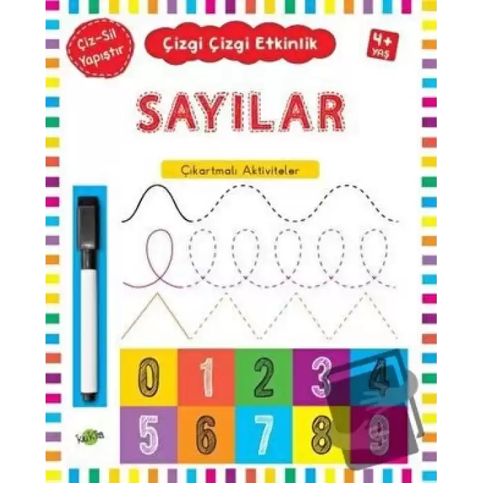 Sayılar 4 Yaş ve Üstü - Çizgi Çizgi Etkinlik