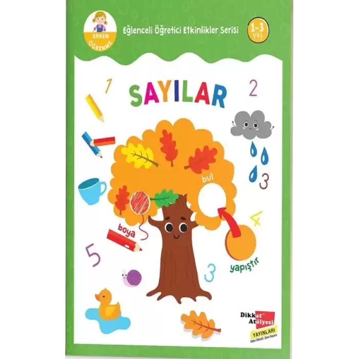 Sayılar - Eğlenceli Öğretici Etkinlikler Serisi