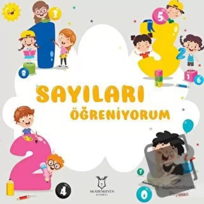 Sayıları Öğreniyorum - Akademisyen Boyama