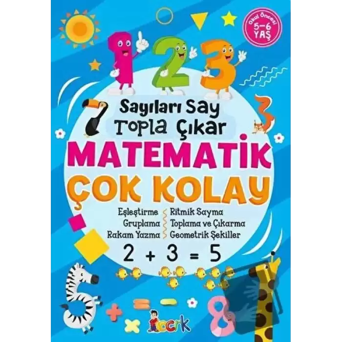 Sayıları Say, Topla, Çıkar, Matematik Çok Kolay / Bıcırık